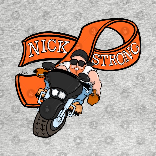 NICK STRONG Support Ribbon by ScottyGaaDo